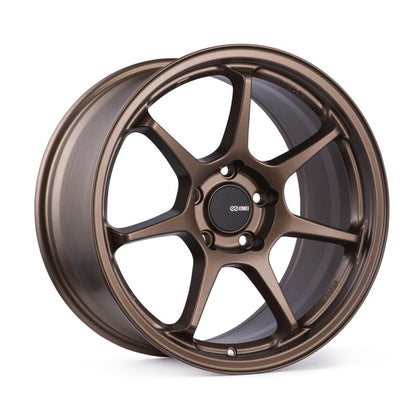 (set of 4) Enkei TS-7 Matte Bronze | 18x8.5" +45mm | 5x100mm Wheels