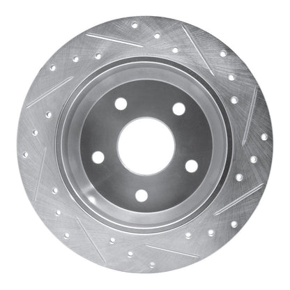 DFC D&S Brake Rotor (REAR LEFT): Jeep Grand Cherokee (99-04) Silver
