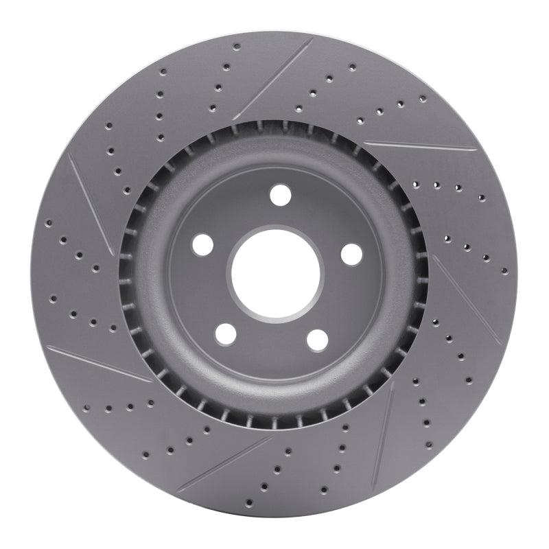 DFC Front Right D&S Geoperformance Rotor (FRONT): Dodge Durango (12-25)