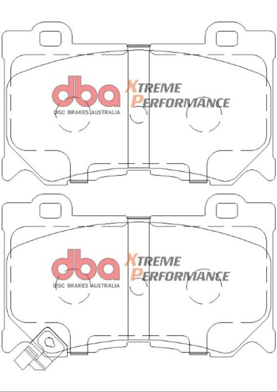 DBA XP Performance Front Brake Pads | Nissan 370Z (09-21) (DB2400XP)