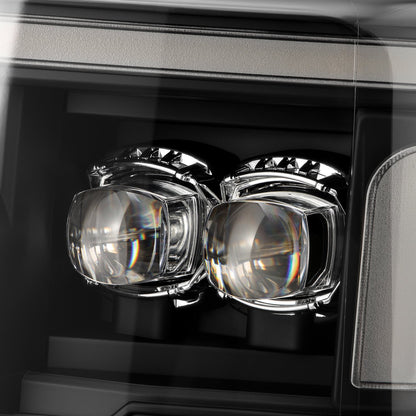 AlphaRex 17-19 Ford F-250/350/450 SD Nova-Series LED Headlights w/Actv SeqSig & SBDRL (880325)