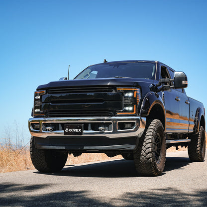 AlphaRex 17-19 Ford F-250/350/450 SD Nova-Series LED Headlights w/Actv SeqSig & SBDRL (880325)