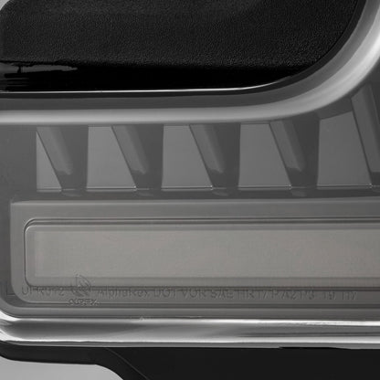 AlphaRex 17-19 Ford Super Duty MKII PRO-Series Halogen Projector Headlights Alpha-Black