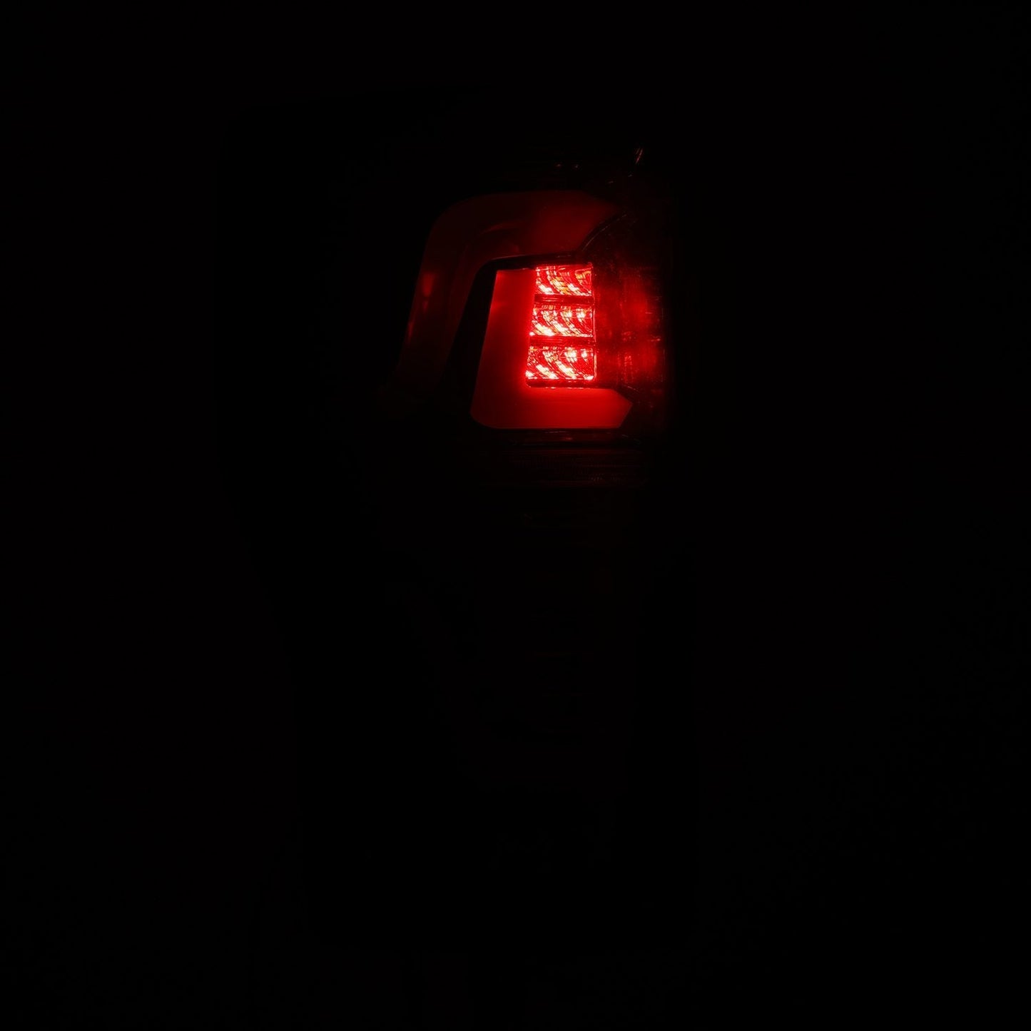 AlphaRex 17-19 Ford Super Duty PRO-Series LED Tail Lights Jet Black