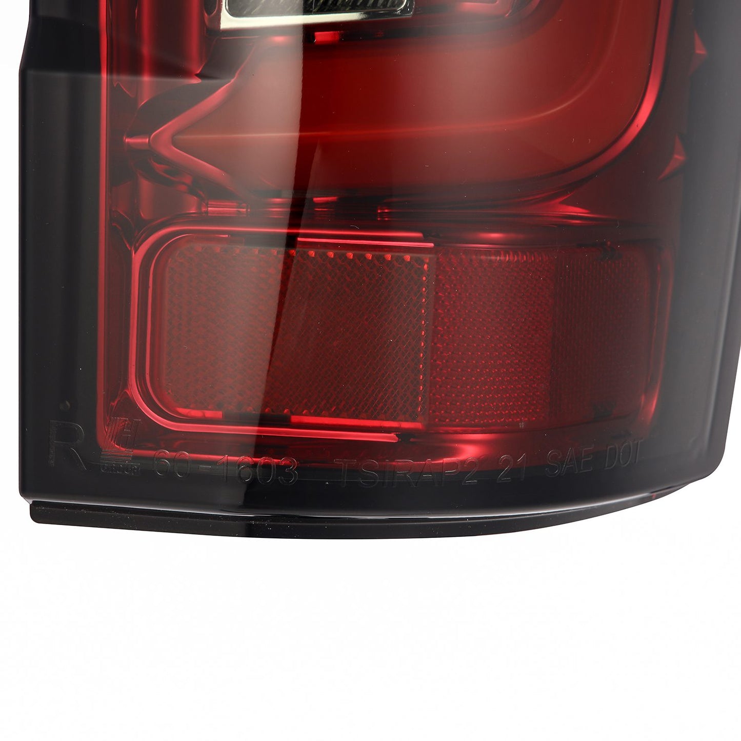 AlphaRex 17-19 Ford Super Duty PRO-Series LED Tail Lights Red Smoke