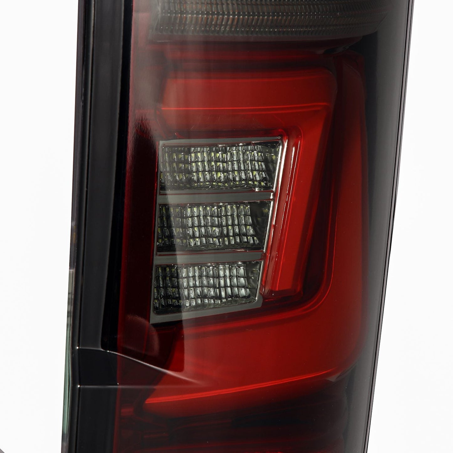 AlphaRex 17-19 Ford Super Duty PRO-Series LED Tail Lights Red Smoke