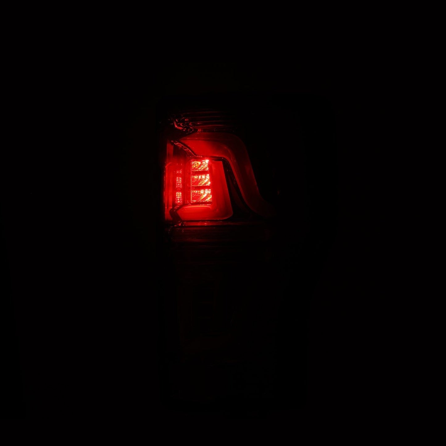 AlphaRex 17-19 Ford Super Duty PRO-Series LED Tail Lights Red Smoke