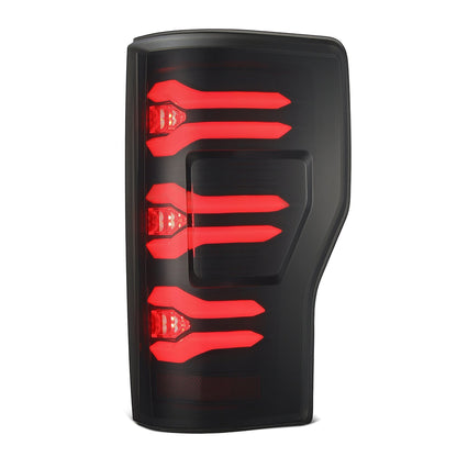 AlphaRex Fits 17-19 Ford F150/F250/F350 LUXX LED Taillights - Black - 659091