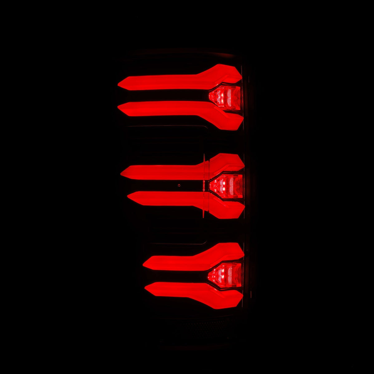 AlphaRex Fits 17-19 Ford F150/F250/F350 LUXX LED Taillights - Black - 659091