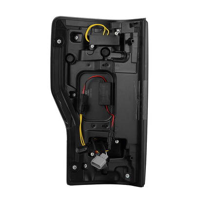 AlphaRex Fits 17-19 Ford F150/F250/F350 LUXX LED Taillights - Black - 659091