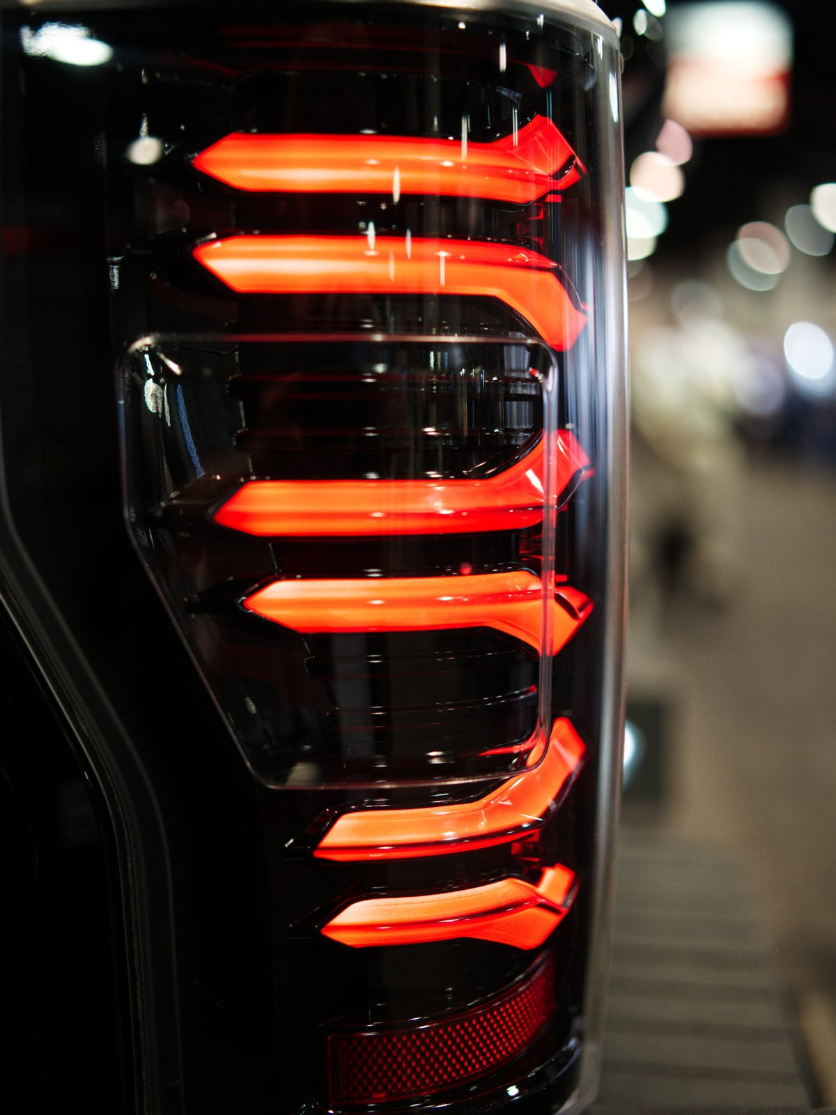 AlphaRex Fits 17-19 Ford F150/F250/F350 LUXX LED Taillights - Black - 659091