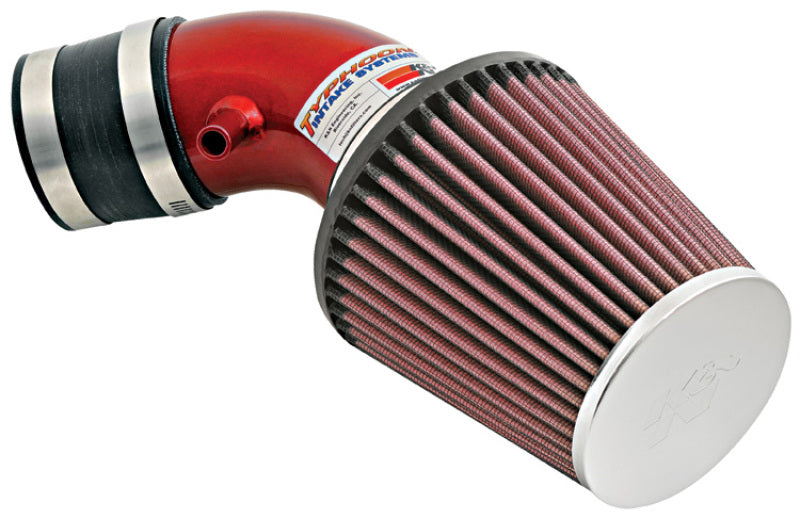 K&N 69-2020TR Red Typhoon Short Ram Intake For Mini Cooper (Non S) 02-06