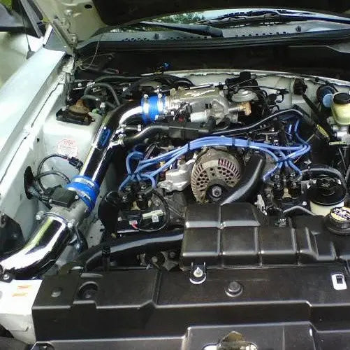 BBK 96-04 Mustang 4.6 GT Cold Air Intake Kit | Ford Mustang (96-04) Chrome Finish (1718)