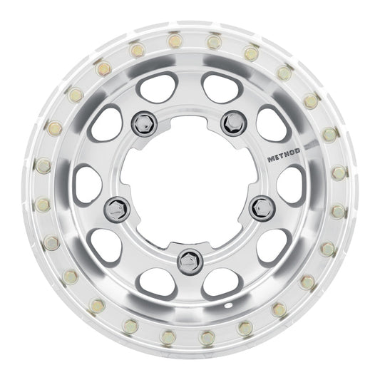 (set of 4) Method MR103 Buggy Beadlock Machined - Raw | 17x6.5" -19mm | 5x205mm Wheel