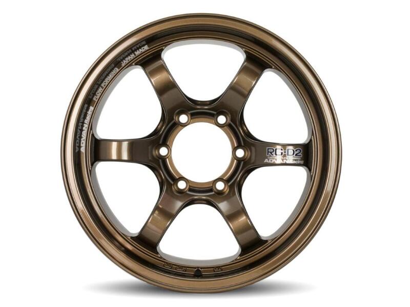 Advan RG-D2 Racing Gold Metallic | 17x8.5" -10mm | 6x139.7mm Wheels
