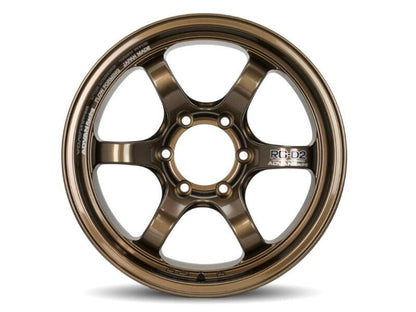 (set of 4) Advan RG-D2 Racing Gold Metallic | 17x8.5" -10mm | 6x139.7mm Wheels