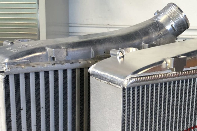 CSF Cooling 8194B Twin Intercooler Set Black for Audi C8 RS6/RS7
