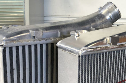 CSF Cooling 8194B Twin Intercooler Set Black for Audi C8 RS6/RS7