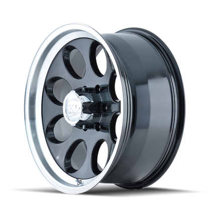 ION Wheels Type 171 Black/Machined | 18x9" +0mm | 8x170mm Wheel