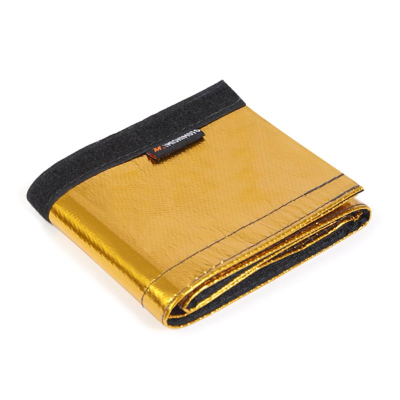 Mishimoto Heat Shielding Sleeve Gold 1 inch x 36 inches-WheelFlip