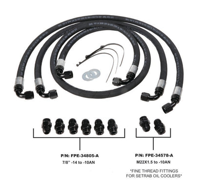 Fleece Performance 06-10 GM Duramax 6.6L LBZ/LMM Allison Transmission Cooler Lines