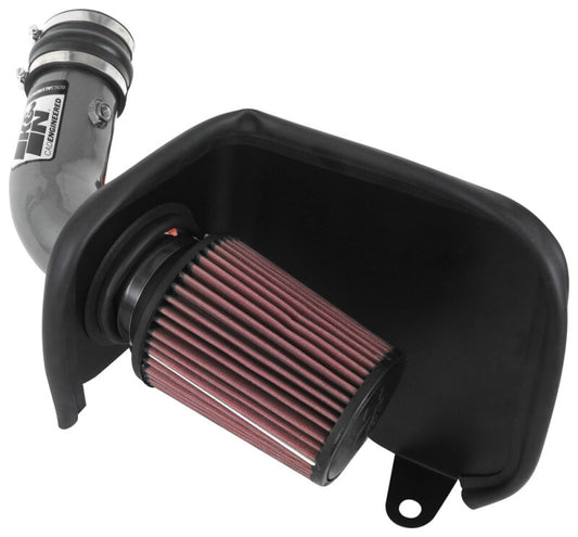 K&N 77-1585KC High Flow CAI Intake Kit for Jeep Cherokee V6 3.2L 19-22