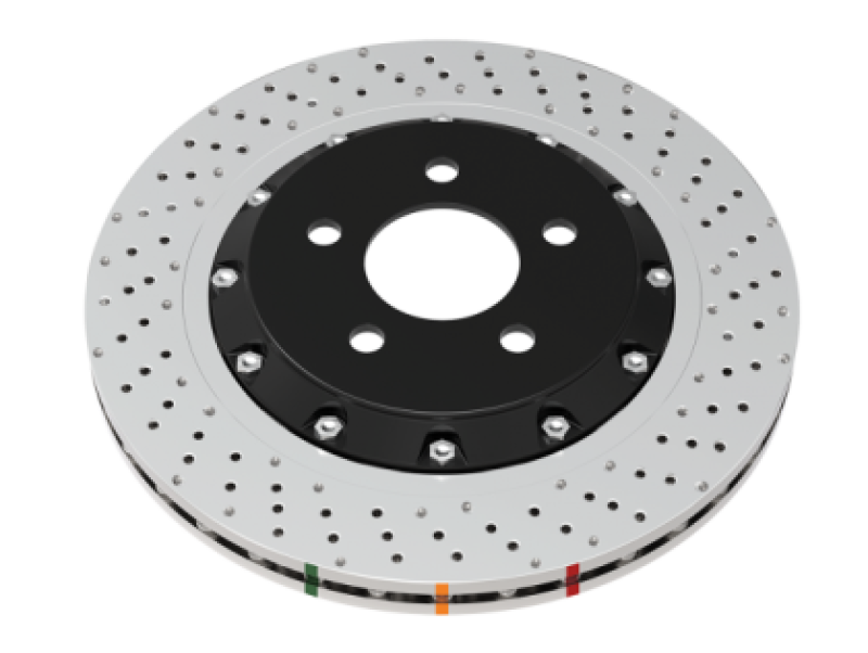 DBA 320mm Front 5000 Series Drilled Rotor | Hyundai Sonata (15-19) (DBA52472BLKXD)