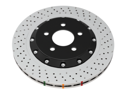 DBA 320mm Front 5000 Series Drilled Rotor | Hyundai Sonata (15-19) (DBA52472BLKXD)