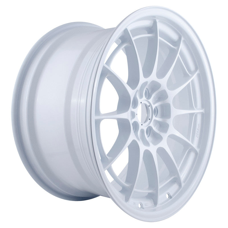 Enkei NT03+M 18x9.5 +40 5x114.3 Vanquish White-WheelFlip