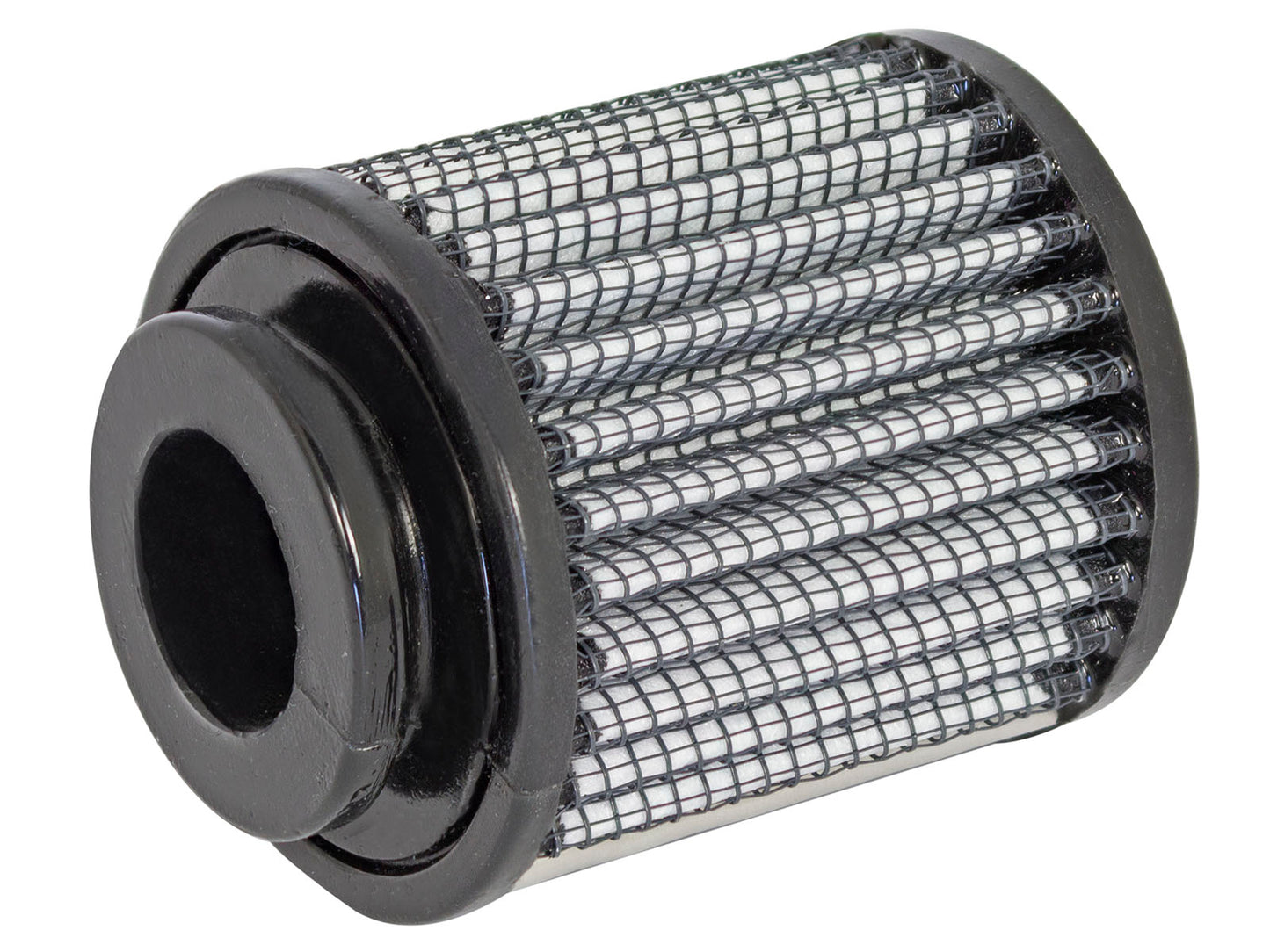 aFe Magnum FLOW Crankcase Vent Filter 1 IN F x 2-1/2 IN B x 2-1/2 IN T x 2-1/8 IN H