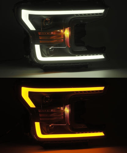 AlphaRex F-150 LUXX Style Projector Headlights | Ford 15-20 (880176)