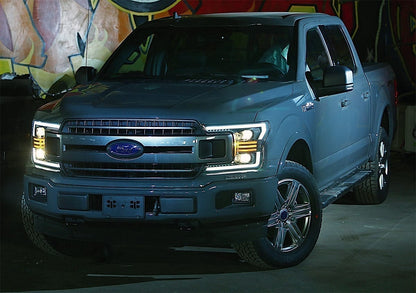AlphaRex F-150 LUXX Style Projector Headlights | Ford 15-20 (880176)
