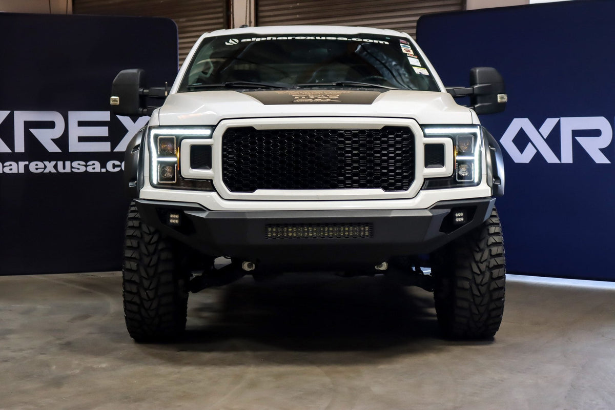 AlphaRex LED Proj HL | Ford F-150 (15-20) (LUXX w/ Actv Lt Seq Sig SB) (880251)