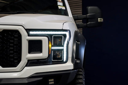 AlphaRex LED Proj HL | Ford F-150 (15-20) (LUXX w/ Actv Lt Seq Sig SB) (880251)