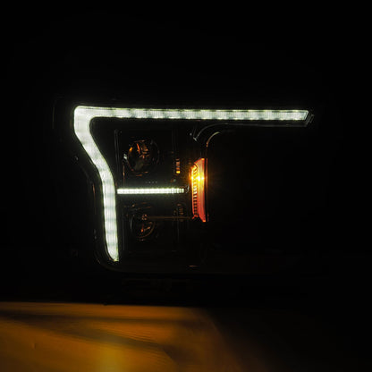 AlphaRex LED Proj HL | Ford F-150 (15-20) (LUXX w/ Actv Lt Seq Sig SB) (880251)
