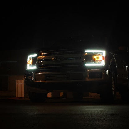AlphaRex 18-19 Ford F-150 NOVA LED Proj Headlights | F-150 (15-20) (880182)