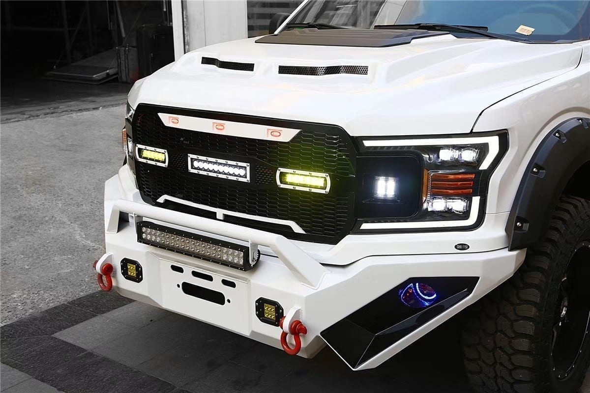 AlphaRex 18-19 Ford F-150 NOVA LED Proj Headlights | F-150 (15-20) (880182)