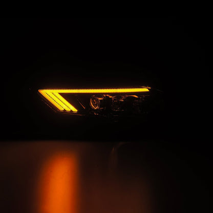 AlphaRex 18-23 Ford Mustang NOVA-Series LED Projector Headlights Alpha-Black