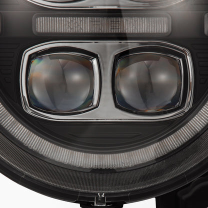 AlphaRex 18-25 Jeep Wrangler JL/Gladiator JT NOVA-Series LED Projector Headlights Black