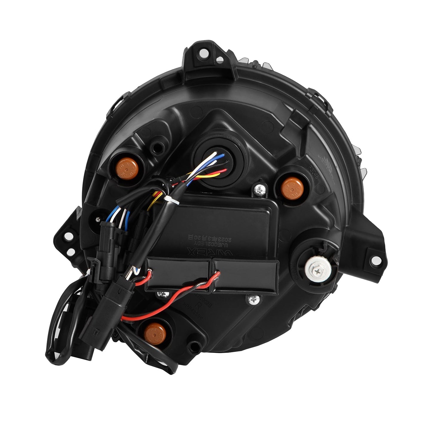 AlphaRex 18-25 Jeep Wrangler JL/Gladiator JT NOVA-Series LED Projector Headlights Black