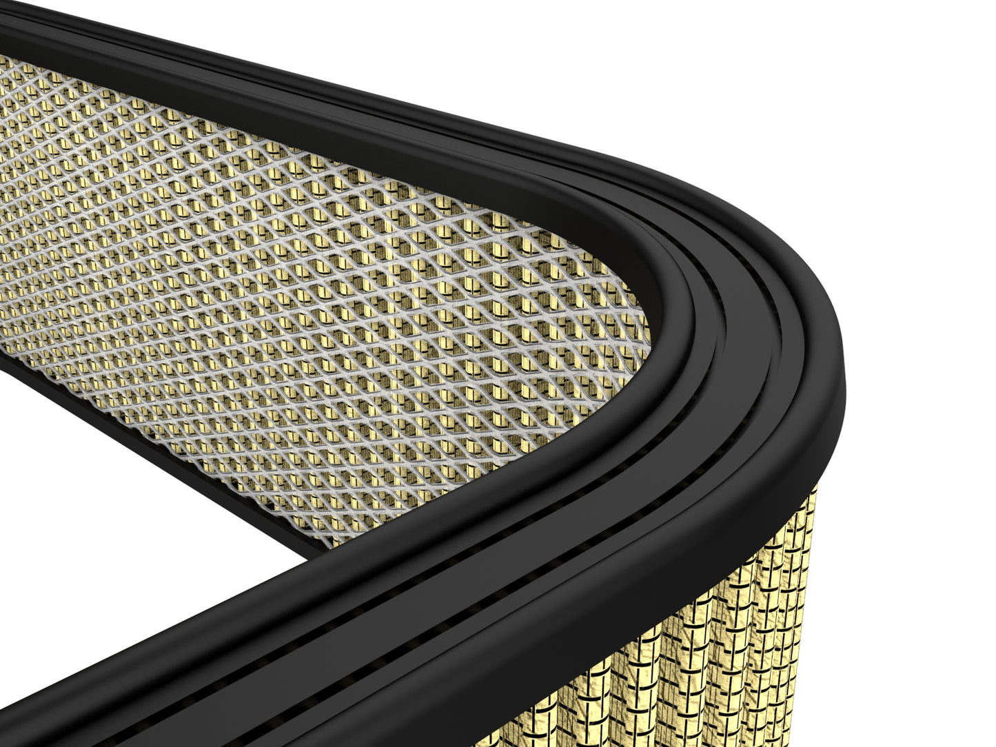 aFe Magnum FLOW Custom Air Filter 20.6 IN L x 20.6 IN W x 5.70 IN H w/ Expanded Metal