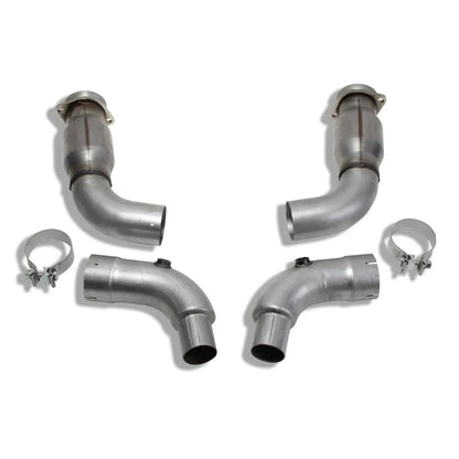 BBK 3in Short Mid Pipe w/Cats | Ford Mustang 15-23 (1816)
