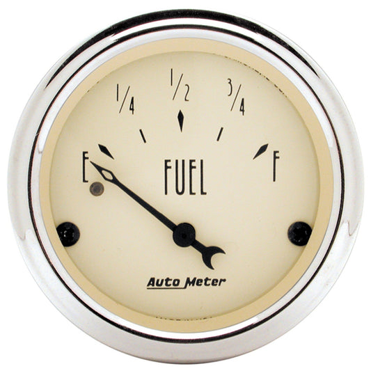 AutoMeter 2-1/16 inch Antique Beige Fuel Level Gauge (1817)