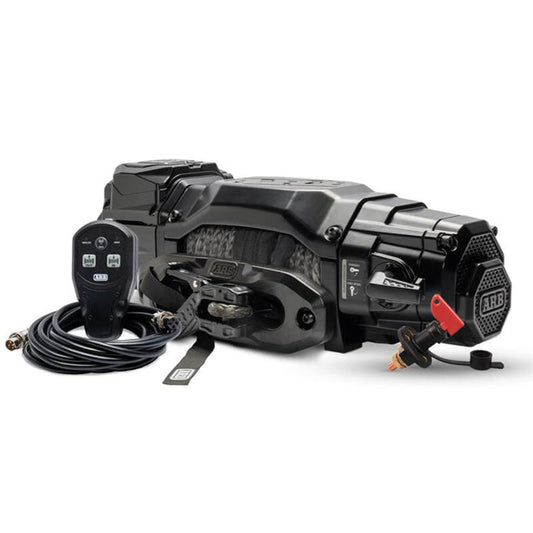 ARB ARW100SA Winch 10000 lb Synthetic Rope 92ft Integrated Control — Universal