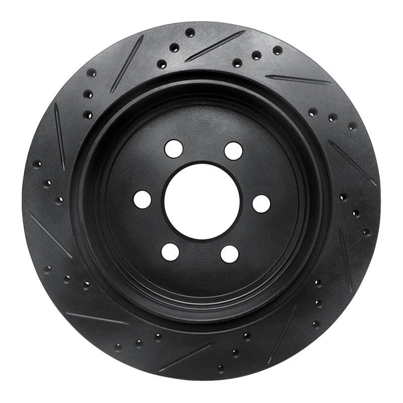 DFC D&S Brake Rotor (REAR RIGHT): Dodge Durango 3.6L / 3.9L (03) - Black