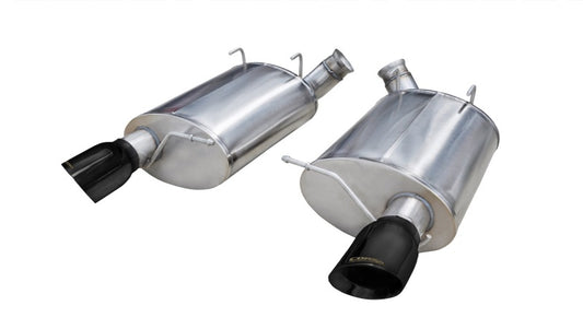 CORSA Sport / 3.0 in Axle-Back 4.0 in Single Tips | 2011-2012 Ford Mustang GT500 (14320)