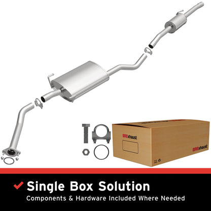 BRExhaust 1998-2000 Toyota Sienna 3.0L Direct-Fit Replacement Exhaust System
