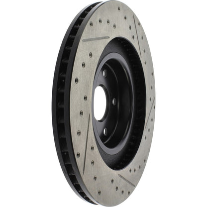 StopTech 13-18 fits Lexus GS350 Slotted & Drilled Front Right Rotor 127.44205R
