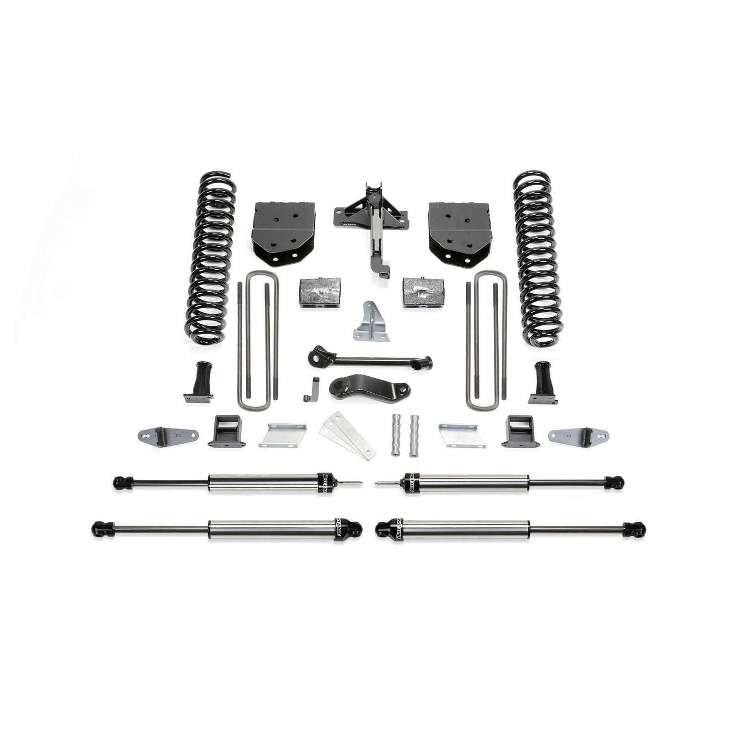 Fabtech 6in Basic Suspension System w/ Deaver Leaf Spring Shocks | Ford F450/550 4WD (08-10) (K2050DL)
