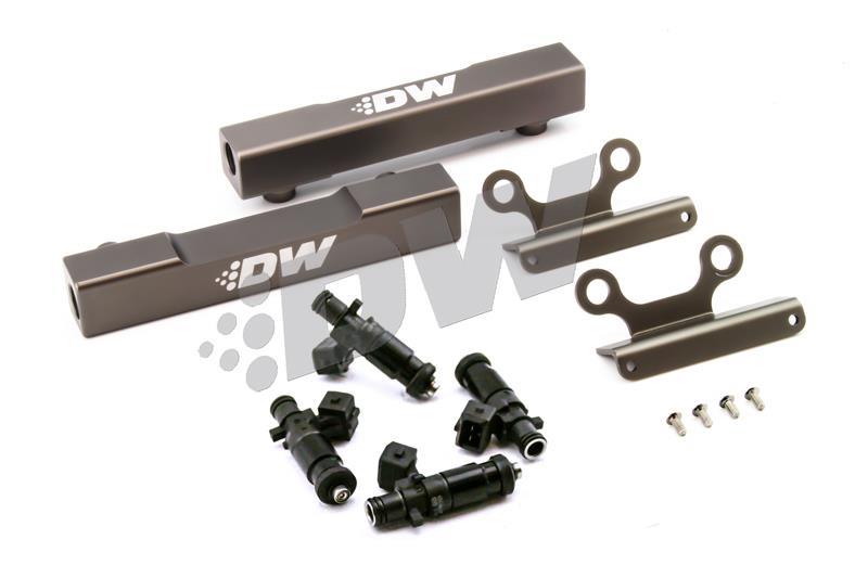 DeatschWerks 02+ Subaru WRX / 07+ STI / LGT Top Feed Fuel Rail Upgrade Kit w/ 2200cc Injectors | Subaru WRX / STI / LGT (02+ / 07+)